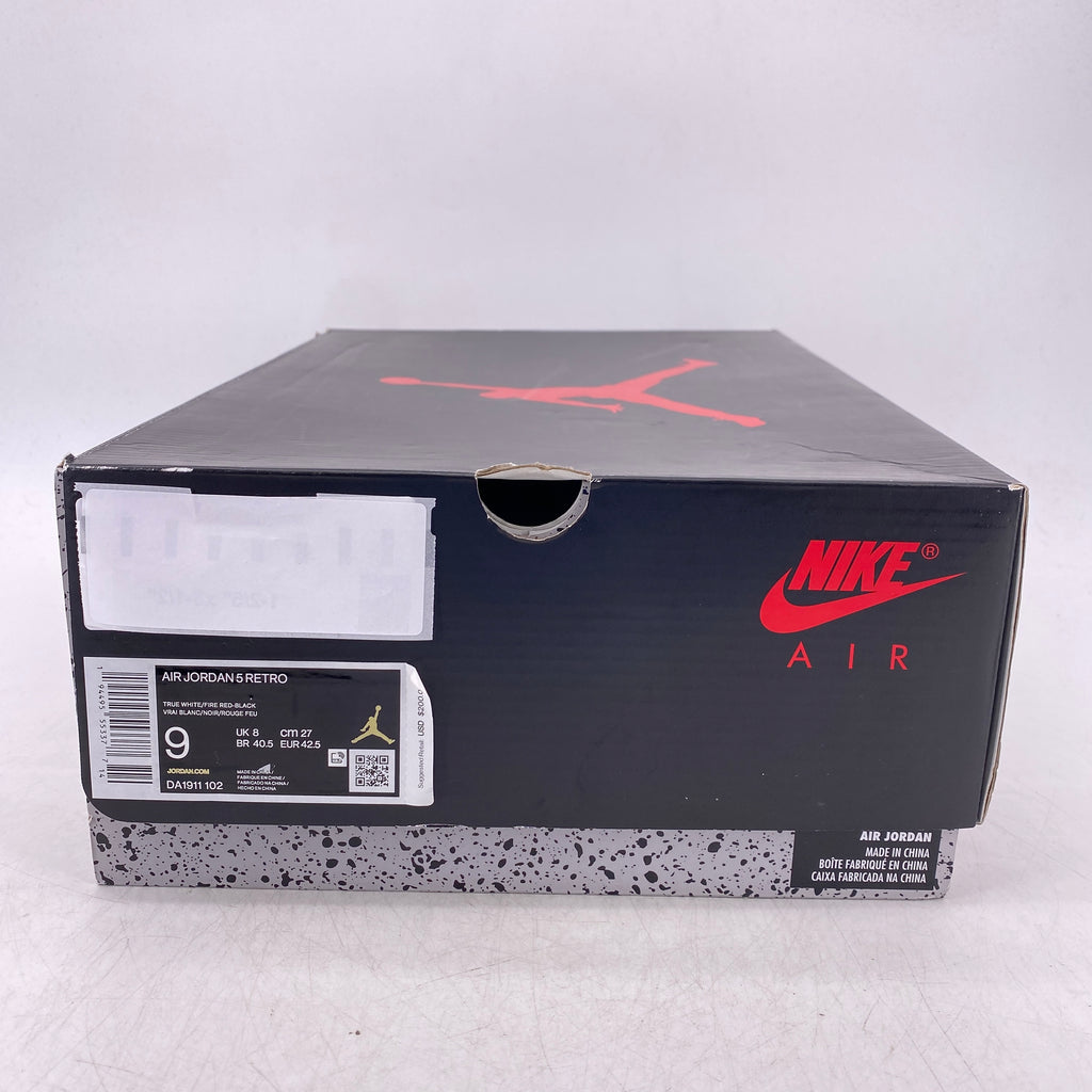Air Jordan 5 Retro "Fire Red" 2020 New Size 9