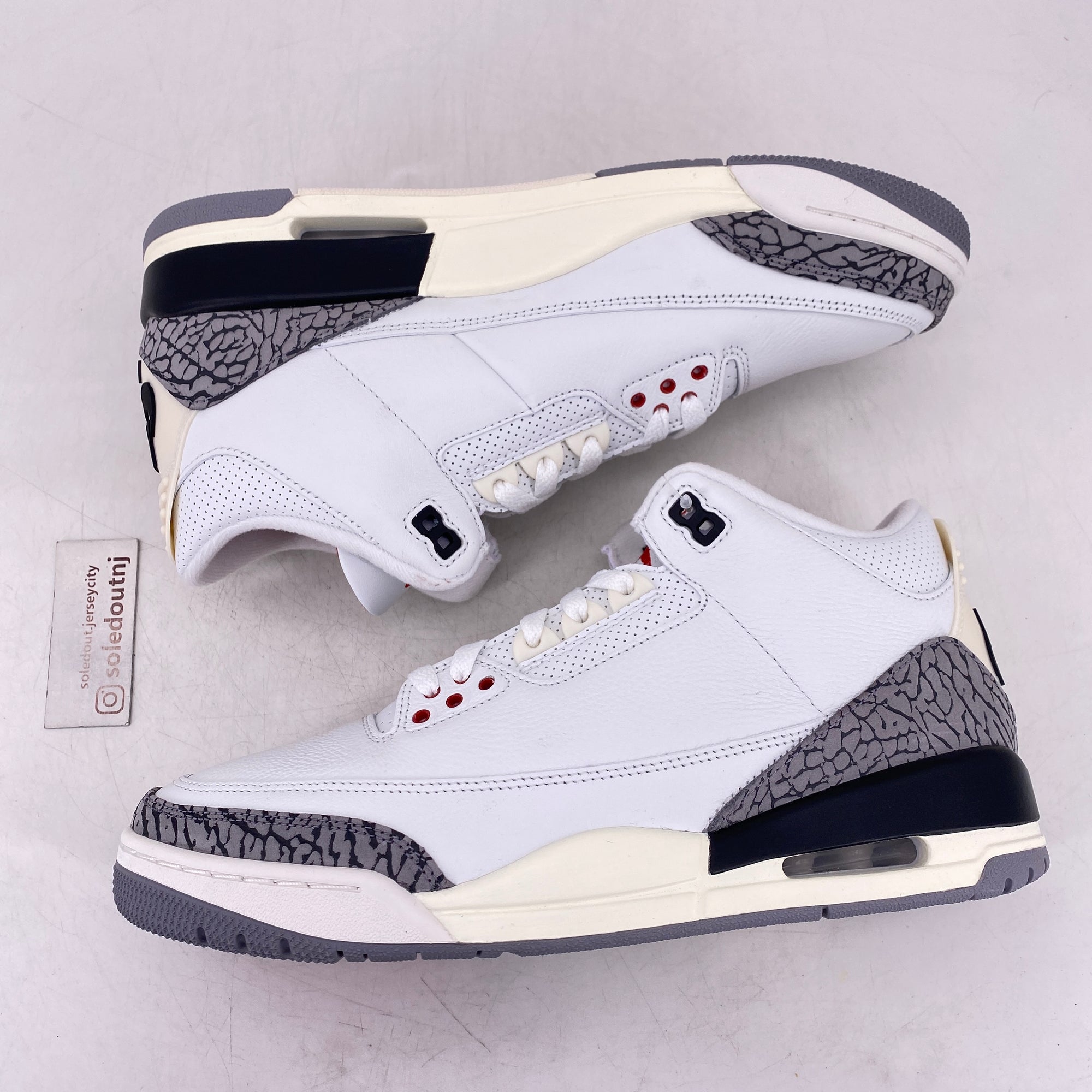 Air Jordan 3 Retro &quot;White Cement Reimagined&quot; 2023 New Size 10.5