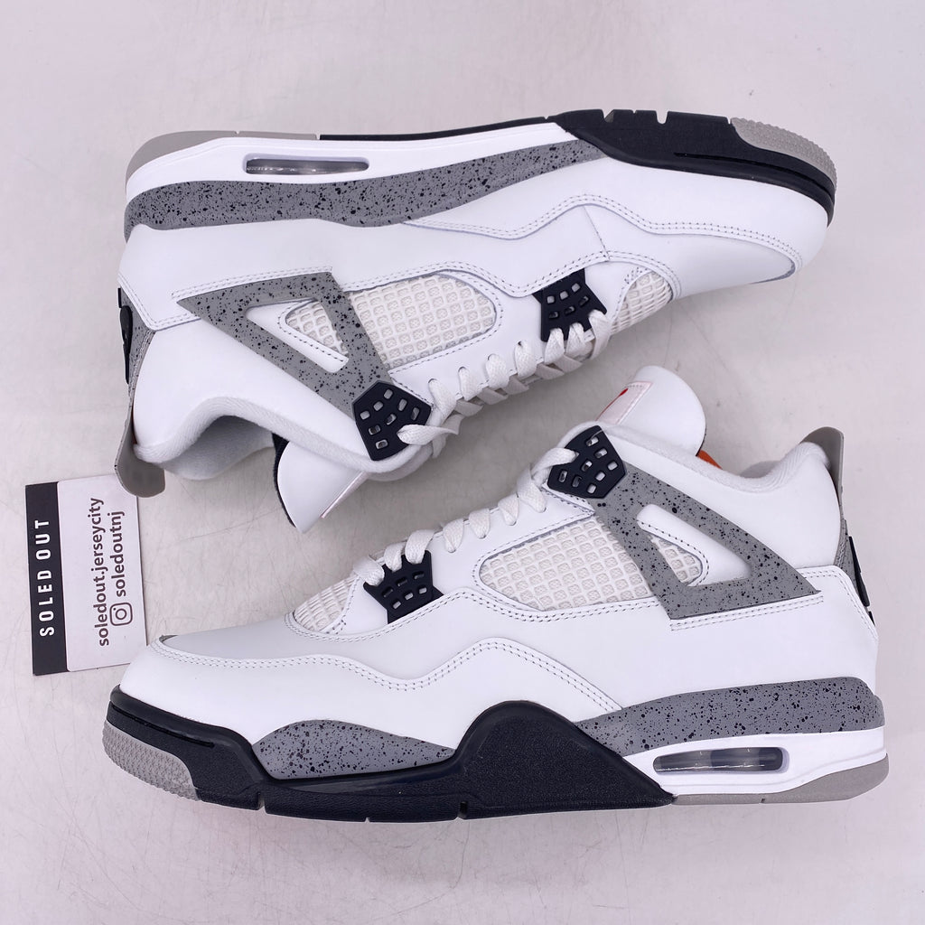 Air Jordan 4 Retro "White Cement" 2025 New Size 12