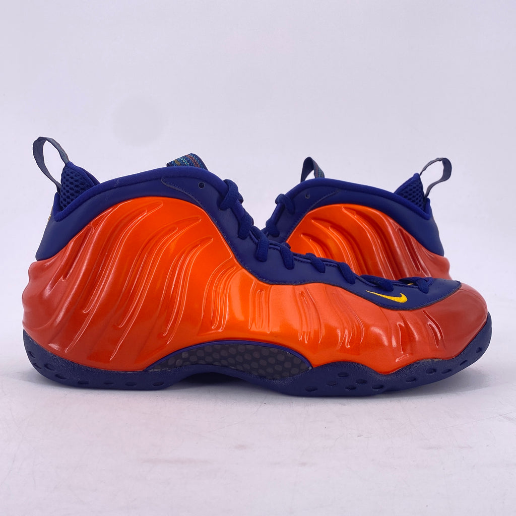 Nike Air Foamposite One "Blue Void Rugged Orange" 2020 Used Size 11