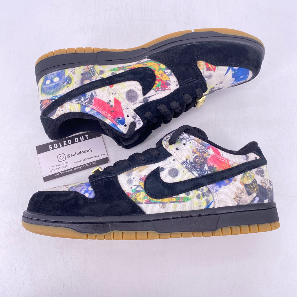 Nike SB Dunk Low "Supreme Rammellzee" 2023 Used Size 8.5