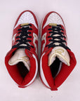 Nike SB Dunk High "SUPREME RED" 2003 Used Size 9