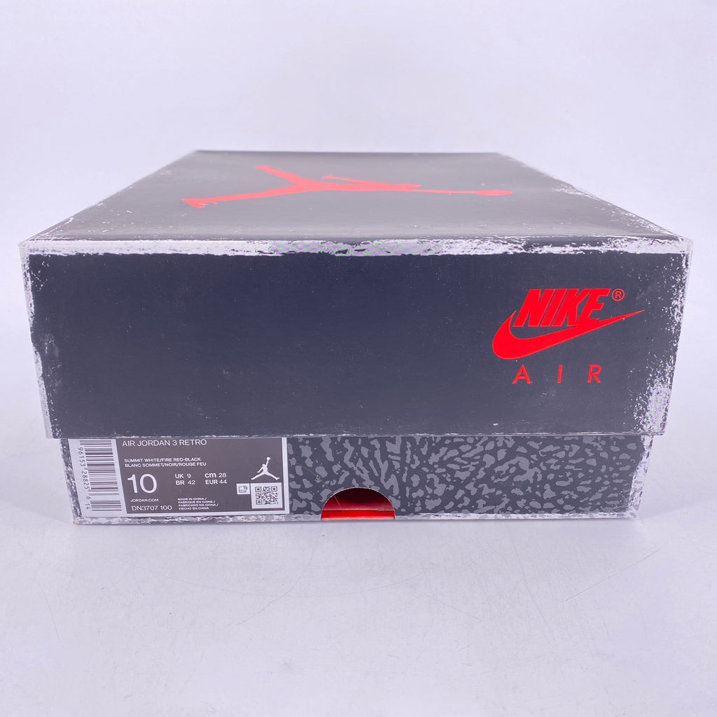 Air Jordan 3 Retro "White Cement Reimagined" 2023 New Size 10