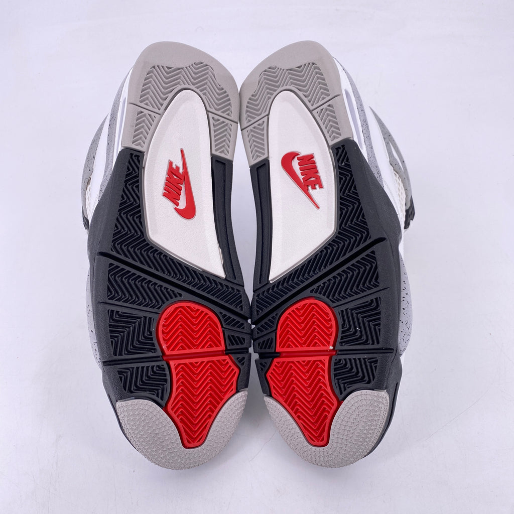 Air Jordan 4 Retro "White Cement" 2025 New Size 9
