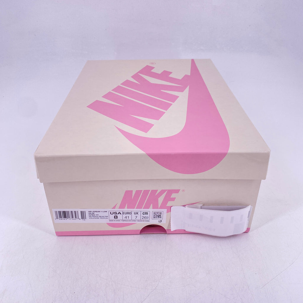 Air Jordan 1 Retro Low "Travis Scott Sail Tropical Pink" 2026 New Size 8