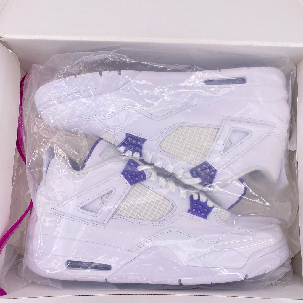 Air Jordan 4 Retro "Metallic Purple" 2020 New Size 10.5