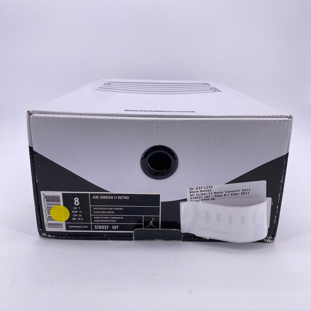 Air Jordan 11 Retro "Concord" 2011 Used Size 8