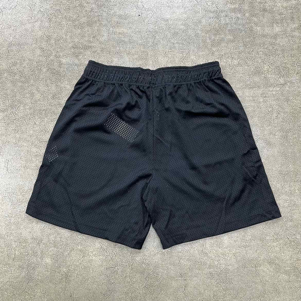 Eric Emanuel Mesh Shorts "BASIC LOGO" Ebony New Size M