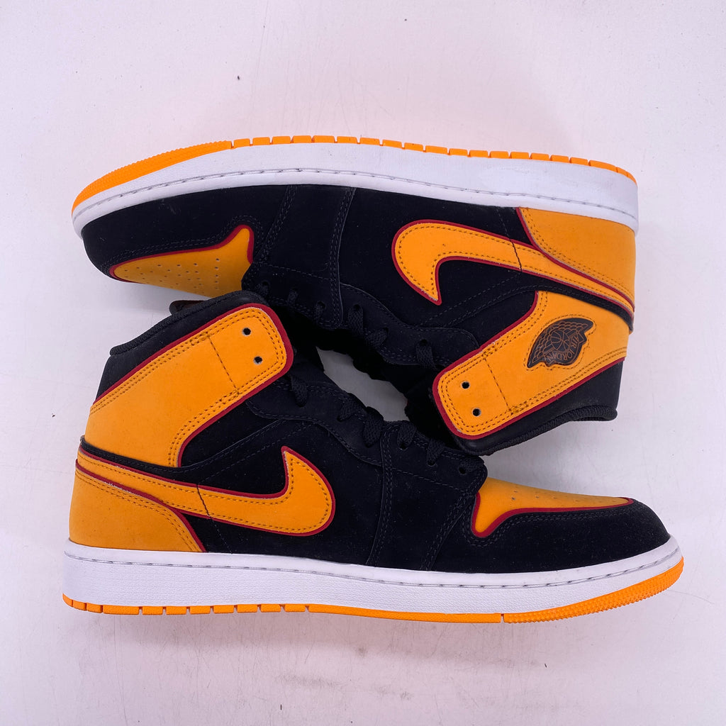Air Jordan 1 Retro Mid "Black Orange' 2023 New Size 12