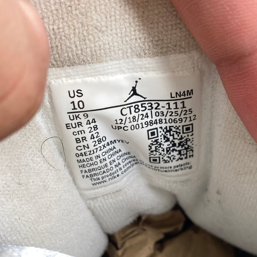 Air Jordan 3 Retro "Pure Money" 2025 Used Size 10