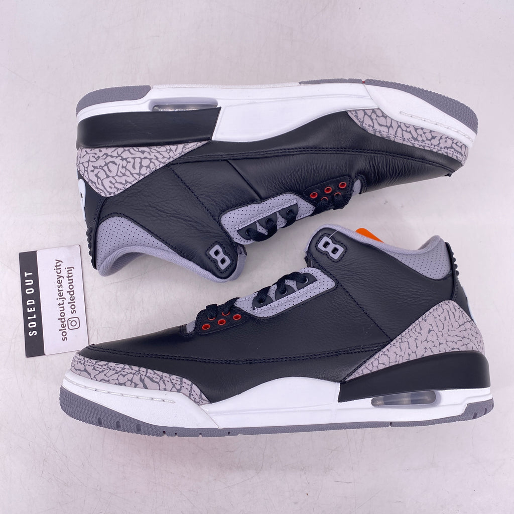Air Jordan 3 Retro "Black Cement" 2024 New Size 12