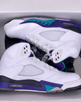 Air Jordan 5 Retro "Grape" 2013 New Size 8.5