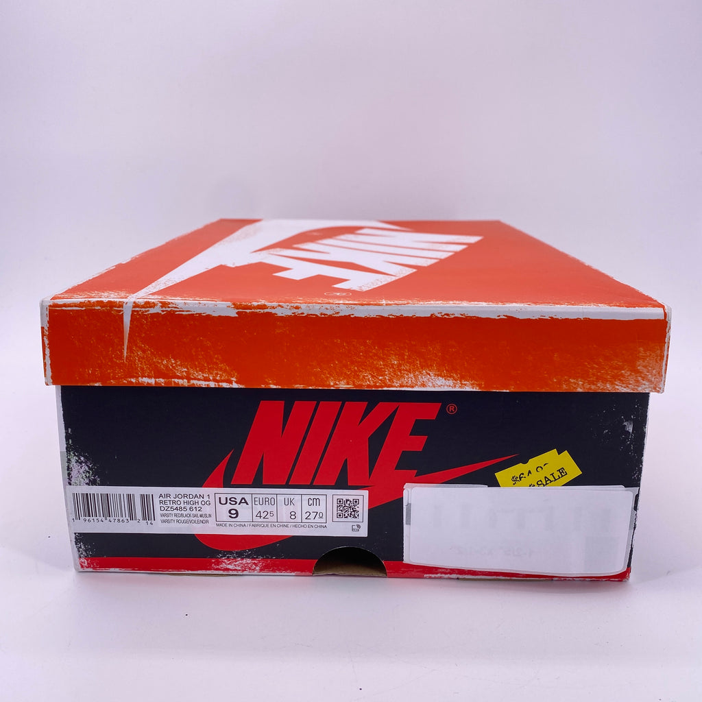 Air Jordan 1 Retro High OG "Lost And Found" 2022 New Size 9