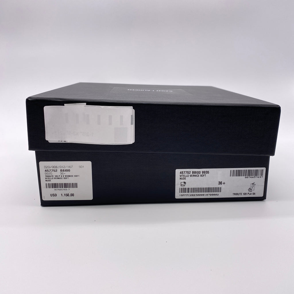 Saint Laurent Tribute "105 Ysl Heels"  New Size 36.5