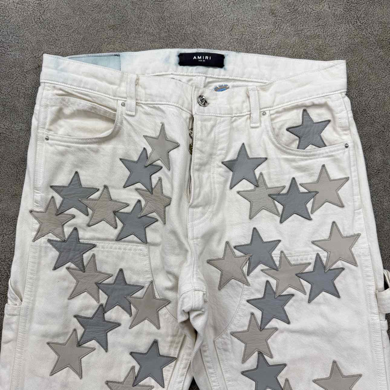 Amiri Jeans "CHEMIST" White Used Size 30