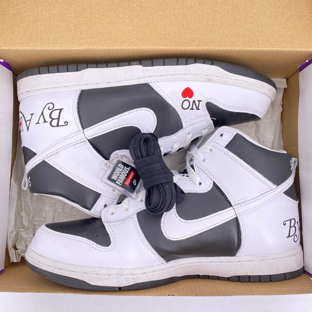 Nike SB Dunk High "By Any Means Black" 2022 Used Size 9.5