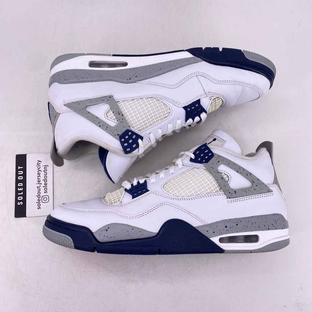 Air Jordan 4 Retro "Midnight Navy" 2022 Used Size 10.5