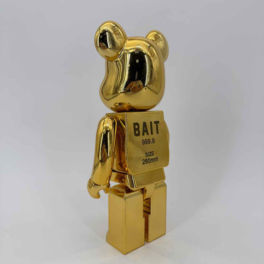 Bearbrick Figure "BAIT" Used Gold Size 400%