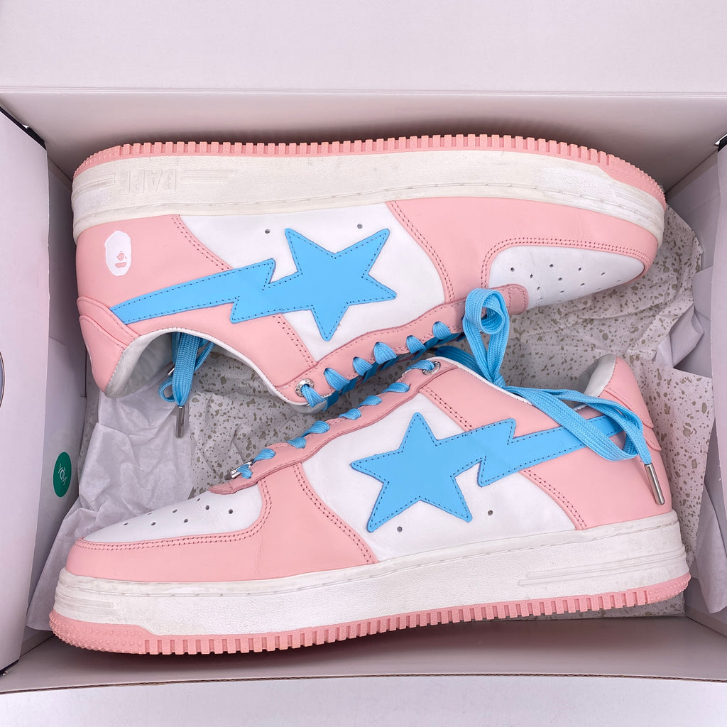 Bape Bapesta "Pastel Pack" 2021 Used Size 11