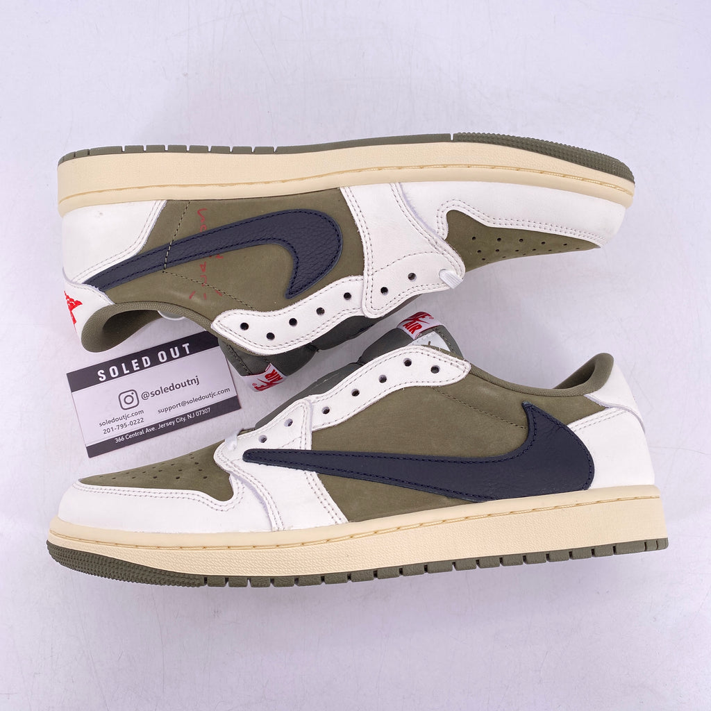 Air Jordan 1 Low OG SP "Travis Scott Medium Olive" 2024 New Size 10