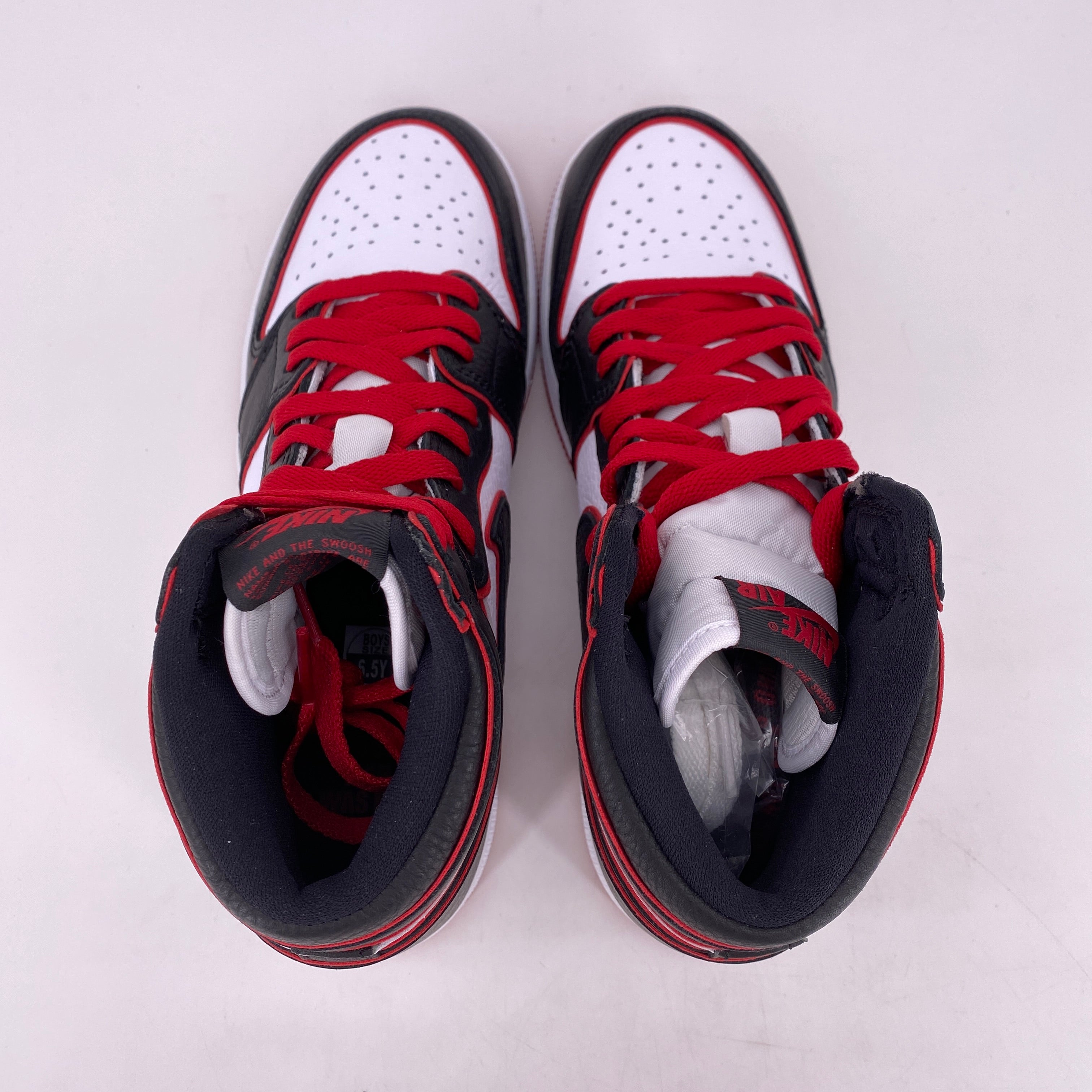 Air Jordan (GS) 1 Retro High OG &quot;Bloodline&quot; 2019 New Size 6.5Y