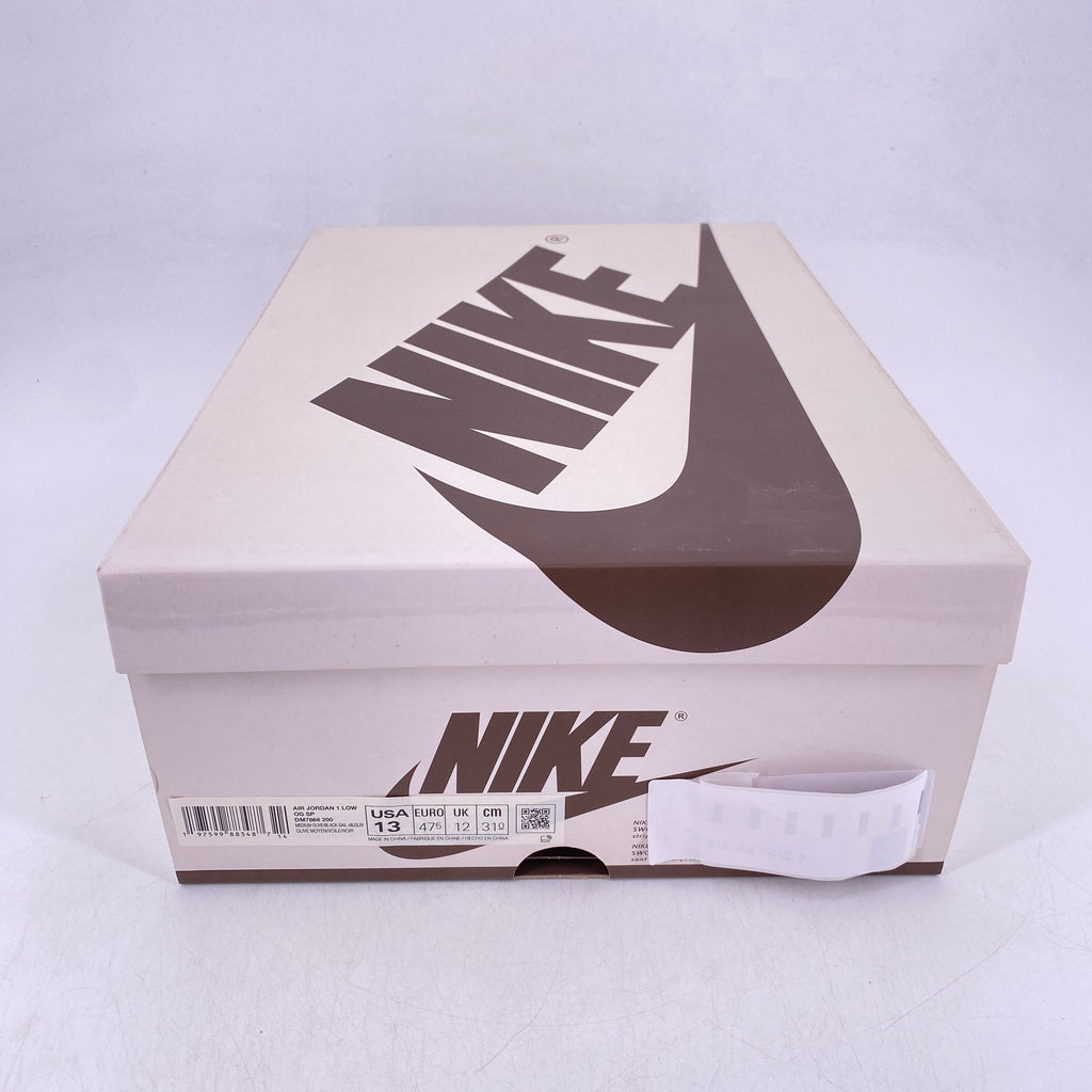 Air Jordan 1 Low OG SP "Travis Scott Medium Olive" 2024 New Size 13