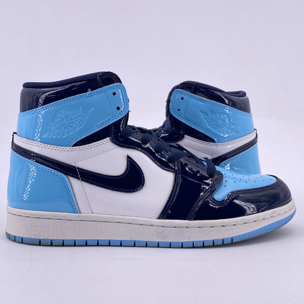 Air Jordan (W) 1 Retro High OG "Unc Patent" 2019 Used Size 8.5W