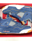 Air Jordan 4 Retro "Levis Denim" 2018 Used Size 8.5