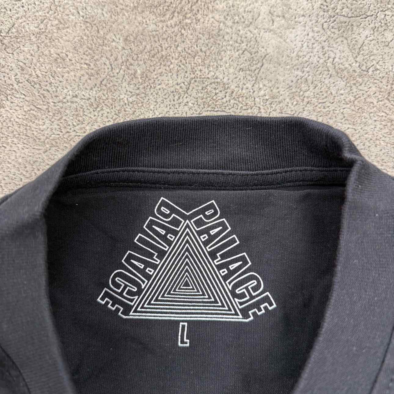 Palace T-Shirt &quot;HESH MIT FRESH&quot; Black New Size L