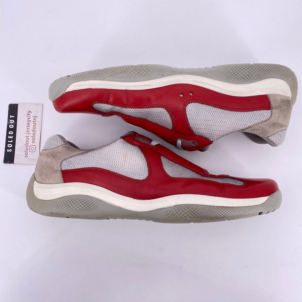 Prada America's Cup "Red"  Used Size 10 Prada