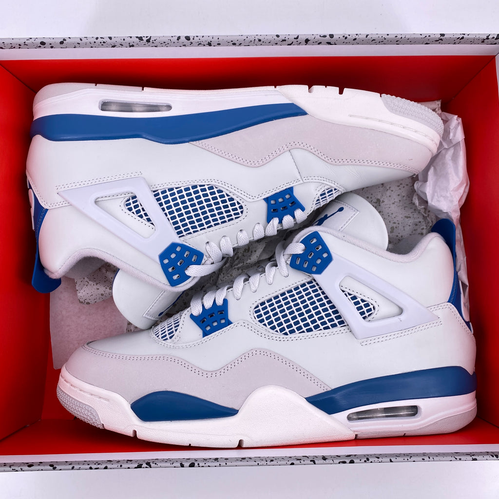 Air Jordan 4 Retro "Military Blue" 2024 Used Size 12