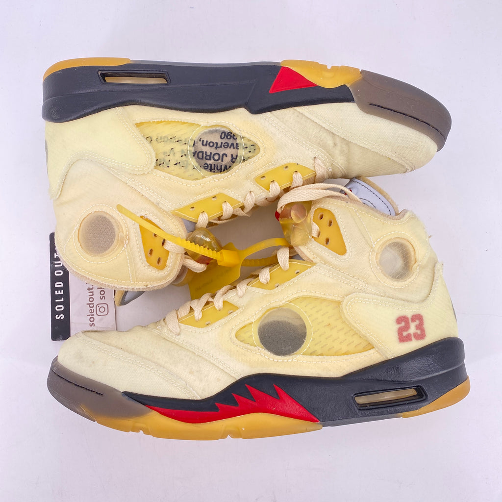 Air Jordan 5 Retro "Ow Sail" 2020 Used Size 10