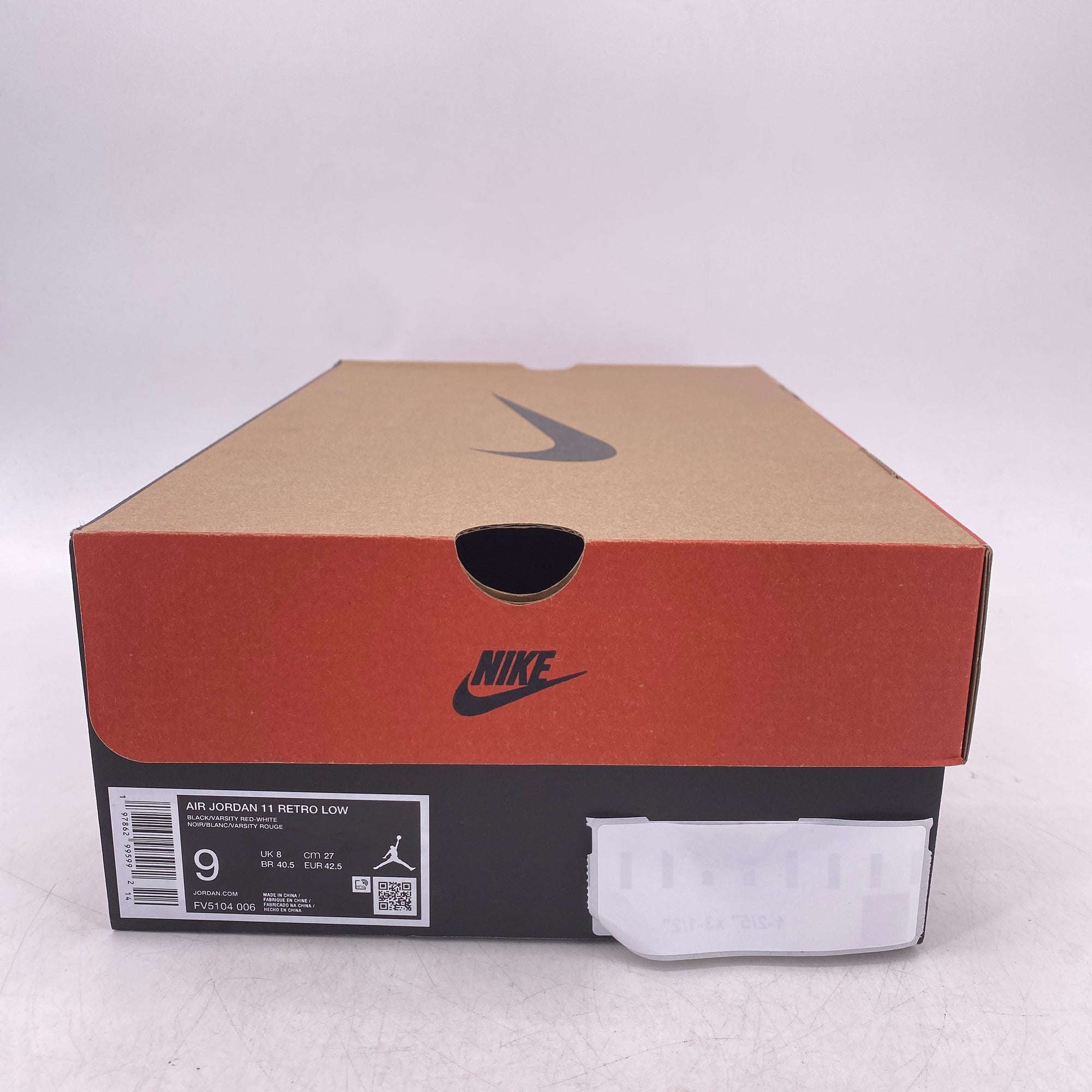 Air Jordan 11 Retro Low &quot;Bred&quot; 2025 New Size 9