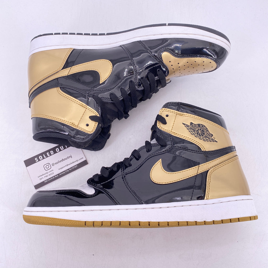 Air Jordan 1 Retro High "Gold Top Three" 2017 Used Size 12