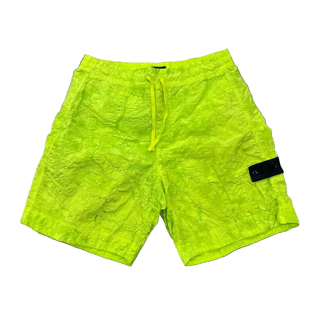 Stone Island Trunks "DE BAIN" Green Used Size L