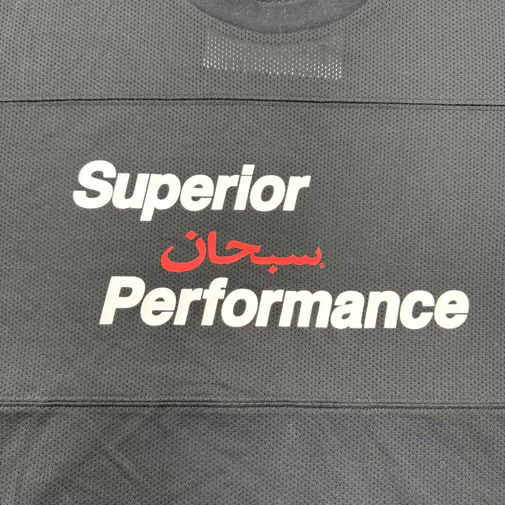 Supreme Long Sleeve "ARABIX MESH" Black New Size XL