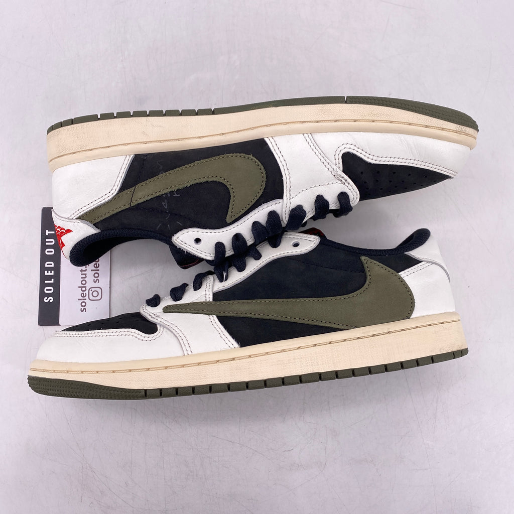 Air Jordan (W) 1 Low OG "Travis Scott Olive" 2023 Used Size 9.5W
