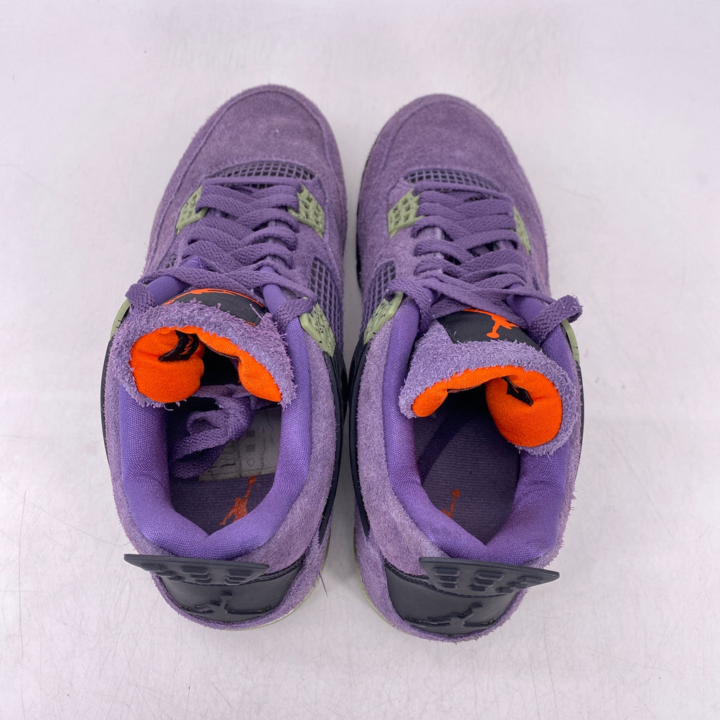 Air Jordan (W) 4 Retro "Canyon Purple" 2022 Used Size 11.5W