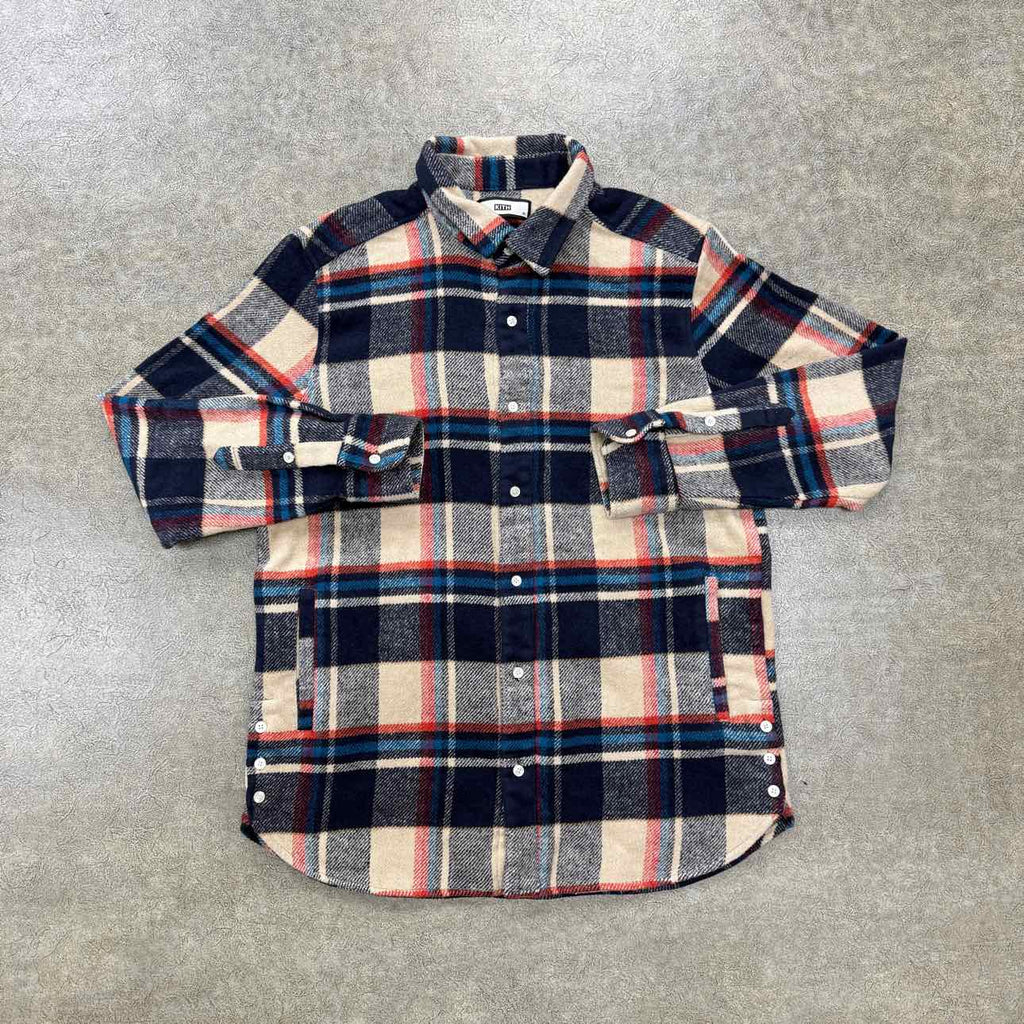 Kith Jacket "PLAID PRINT" Beige Used Size XL