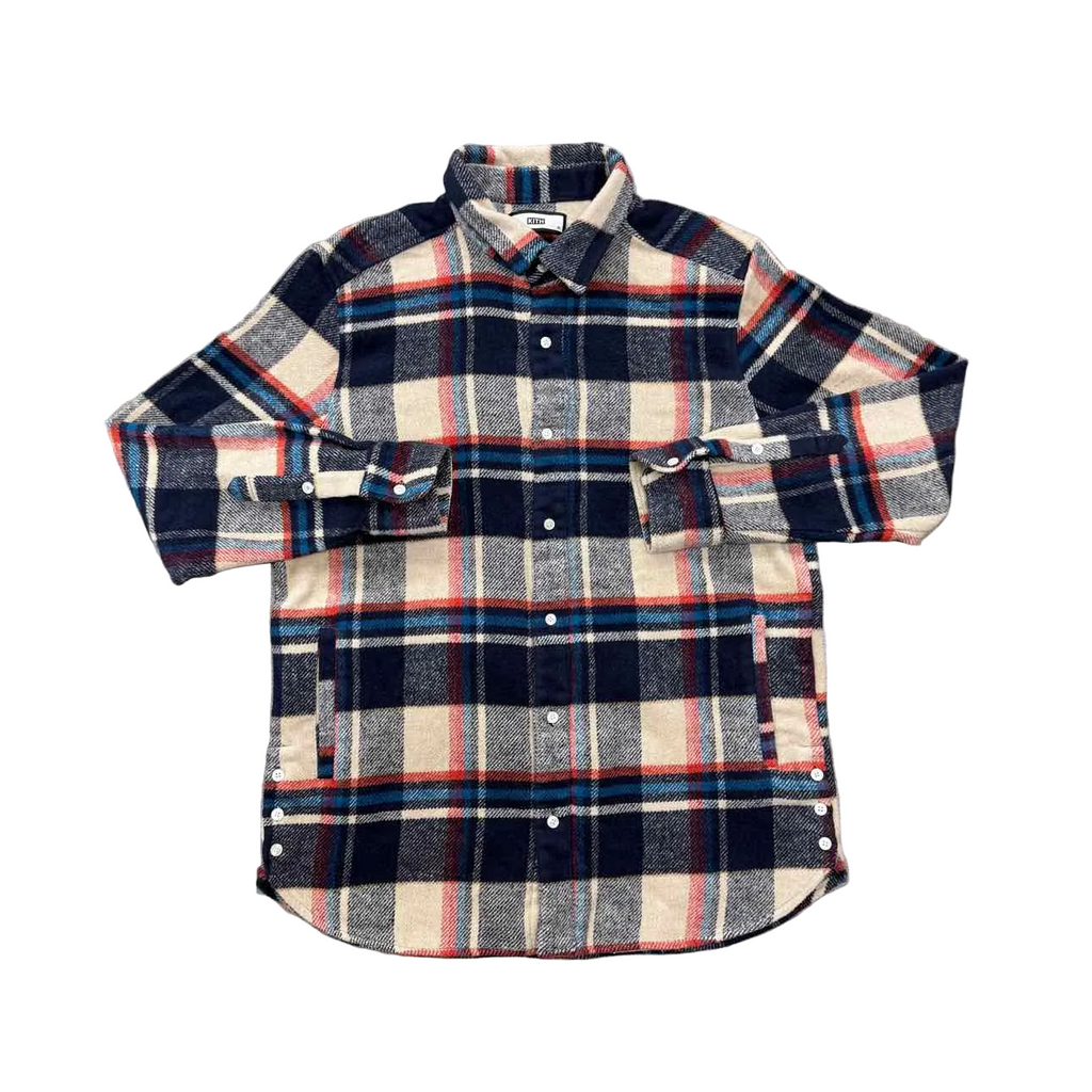 Kith Jacket "PLAID PRINT" Beige Used Size XL