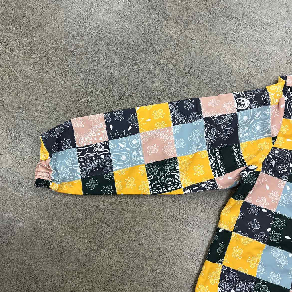 ICECREAM Coach Jacket "CREAMERY" Multi-Color New Size 2XL