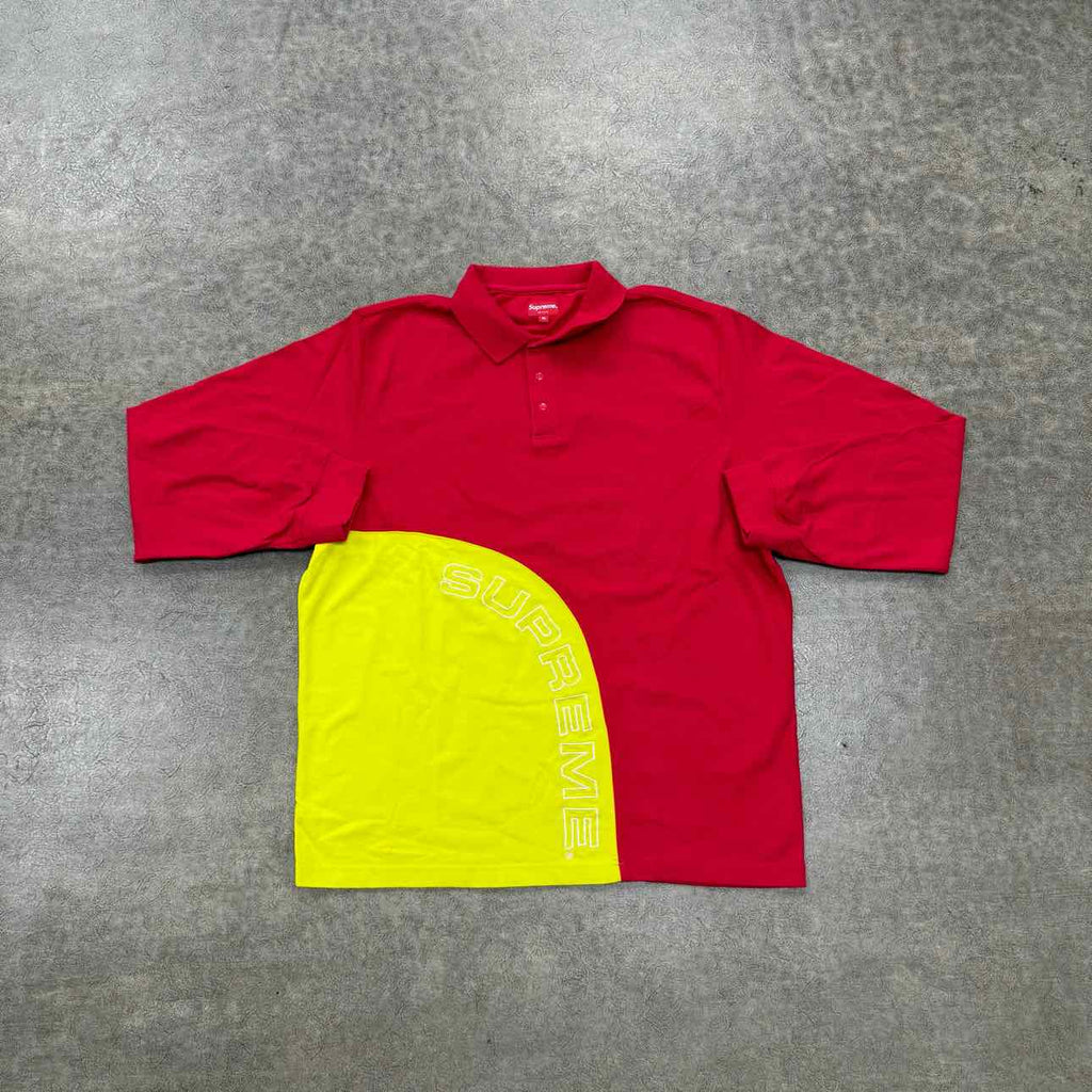 Supreme Long Sleeve "CORNER ARC" Red New Size XL