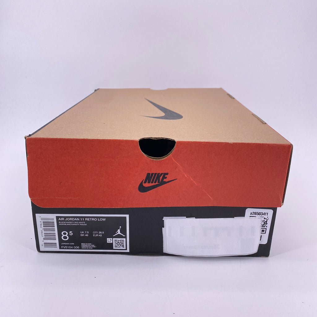 Air Jordan 11 Retro Low "Bred" 2025 Used Size 8.5