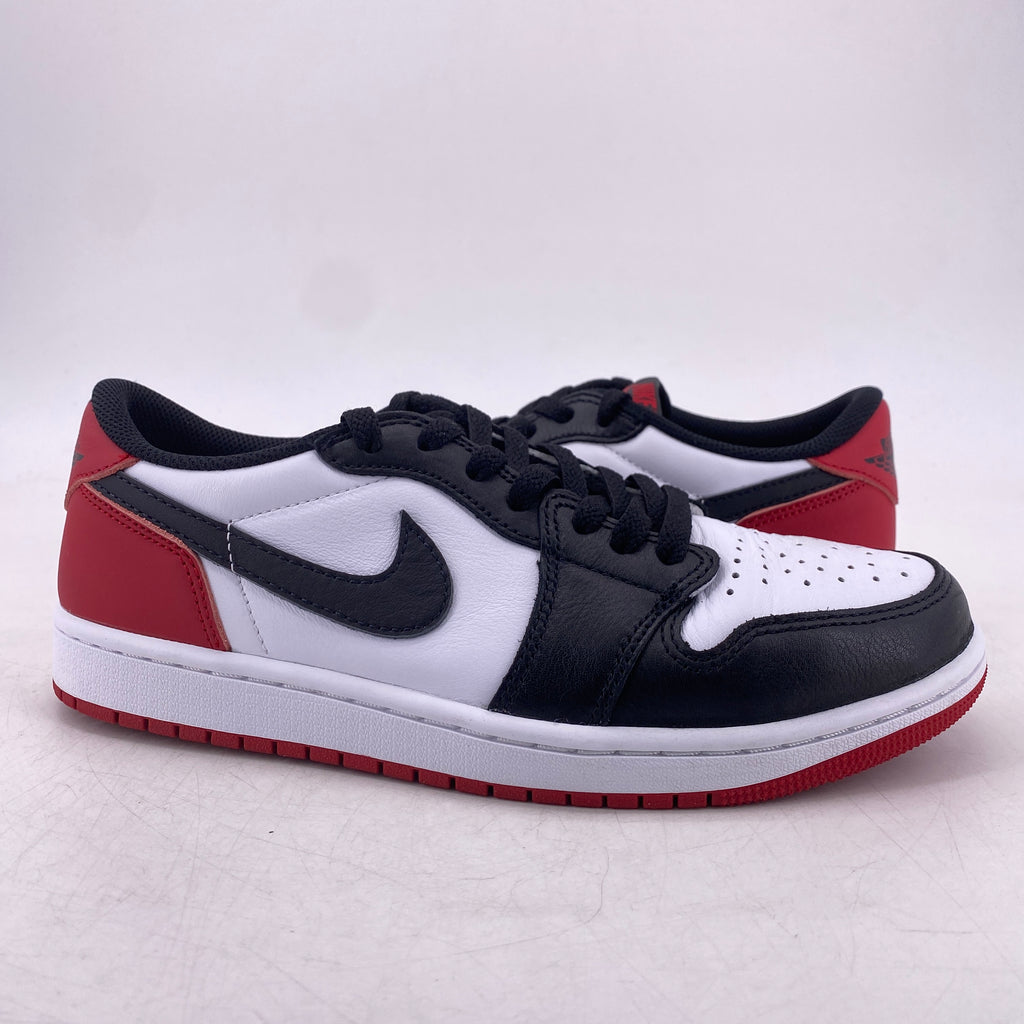 Air Jordan 1 Retro Low "Black Toe" 2023 Used Size 8