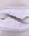 Air Jordan 1 Low "Triple White" 2020 Used Size 11