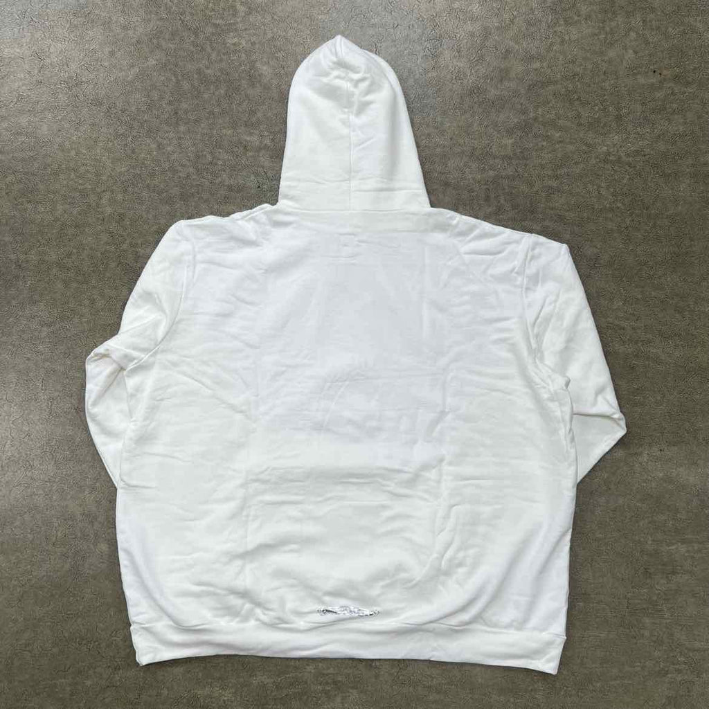 Chrome Hearts Hoodie "FOIL LOGO" White New Size 2XL