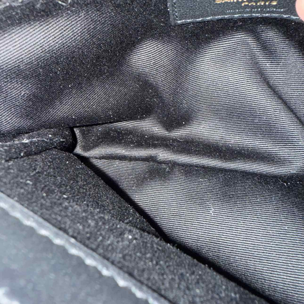 YSL Shoulder Bag "LOULOU DENIM" New Blue