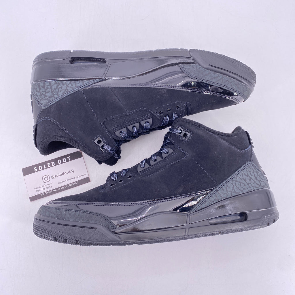 Air Jordan 3 Retro "Black Cat" 2025 Used Size 11