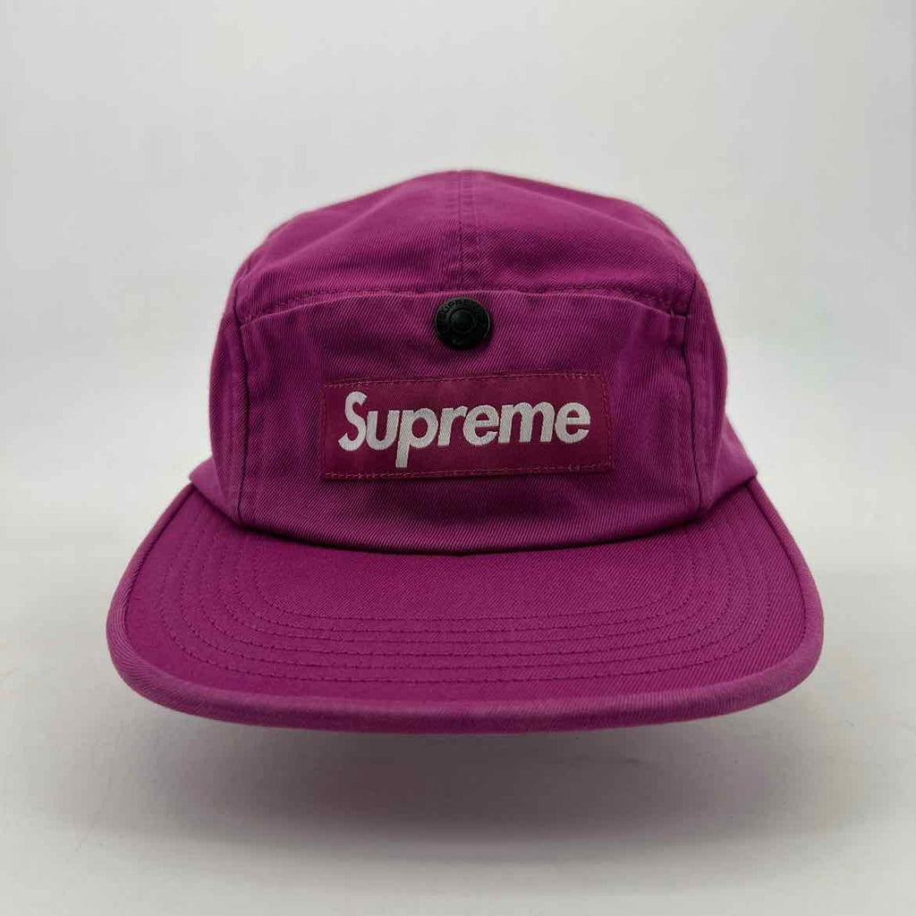 Supreme Camp Cap "SNAP BUTTON" New Magenta Size OS