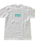 Supreme T-Shirt "TIFFANY BOX LOGO" White New Size M
